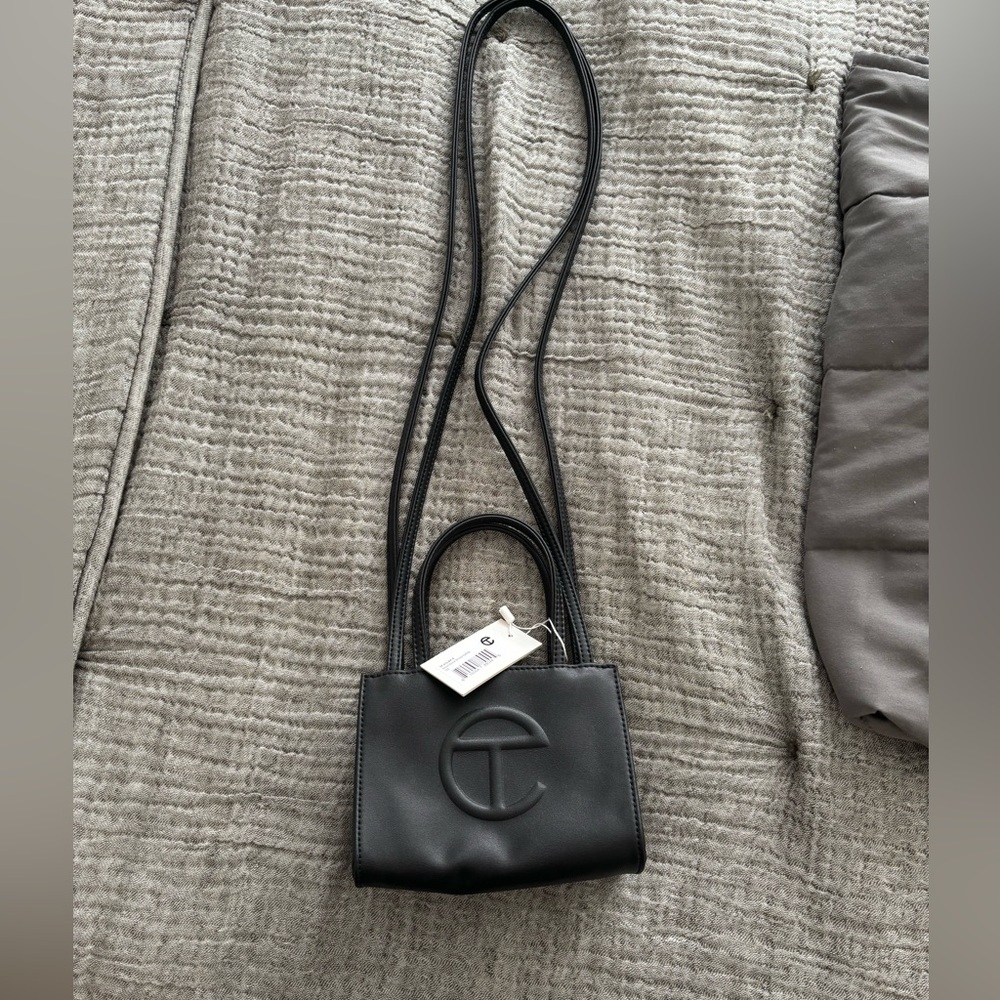 Telfar Small Black Shopping Bag
